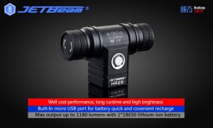 JETBeam HR25 Rechargeable LED Headlamp