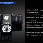 JETBeam HR25 Rechargeable LED Headlamp view 2