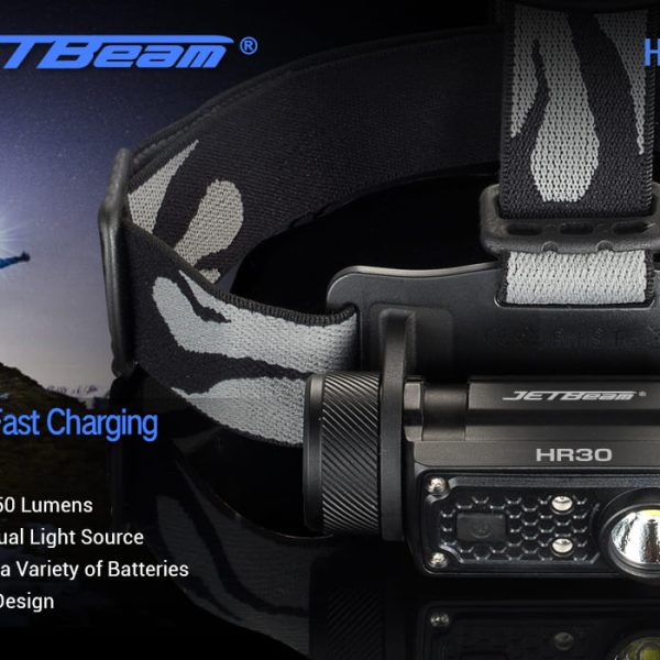 JETBeam HR30 Pro Rechargeable LED Headlamp