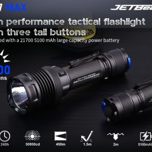 JETBeam M37 Max Tactical Flashlight