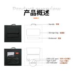 150W Portable Solar Panel 18V Foldable view 4