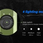 JETBeam E26 UV Tactical Flashlight view 6