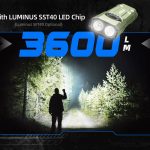JETBeam E26 Dual-Light Tactical Flashlight view 3